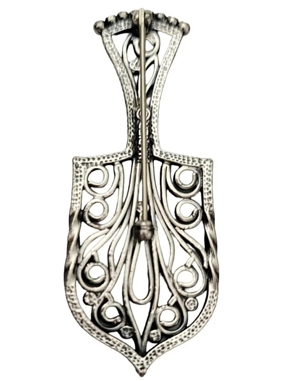 Napier Spatula Brooch, Signed K292